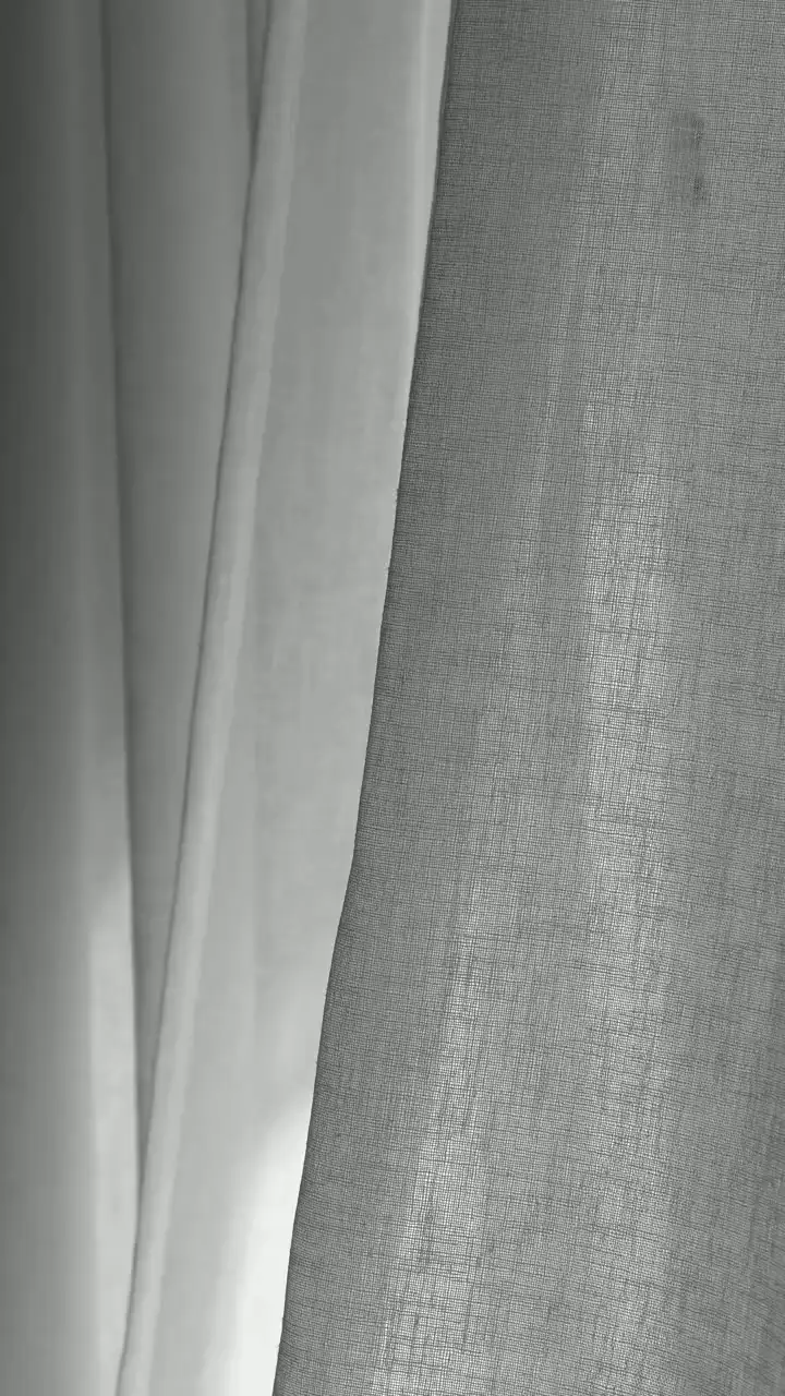 light through a curtain